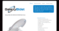Desktop Screenshot of galaxybidet.com